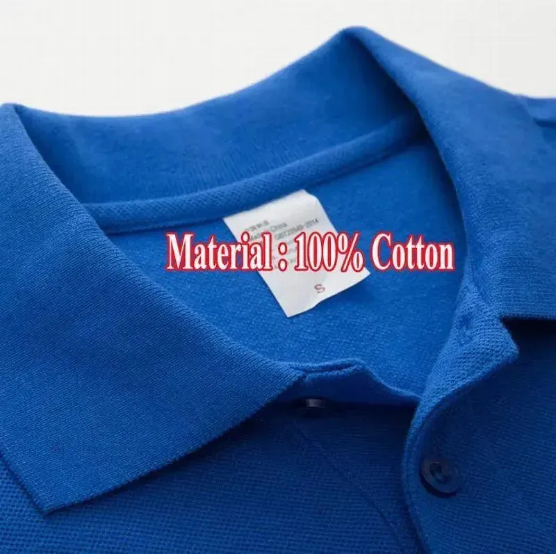 Autumn Solid Men Polos Shirts