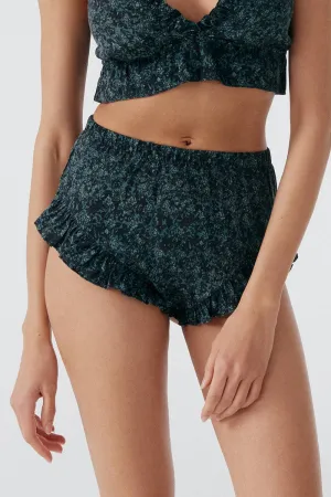 Botanist Silk Ruffled Shorts. Size S (UK 8-10)