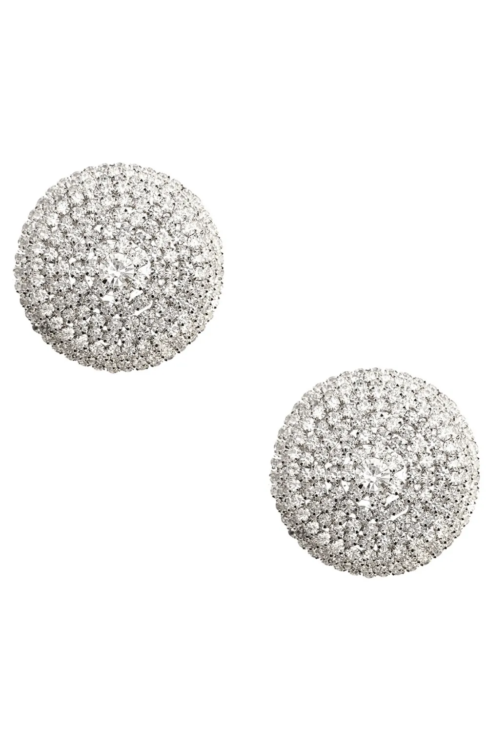 Burlesque Big O Crystal Jewel Reusable Silicone Pasties