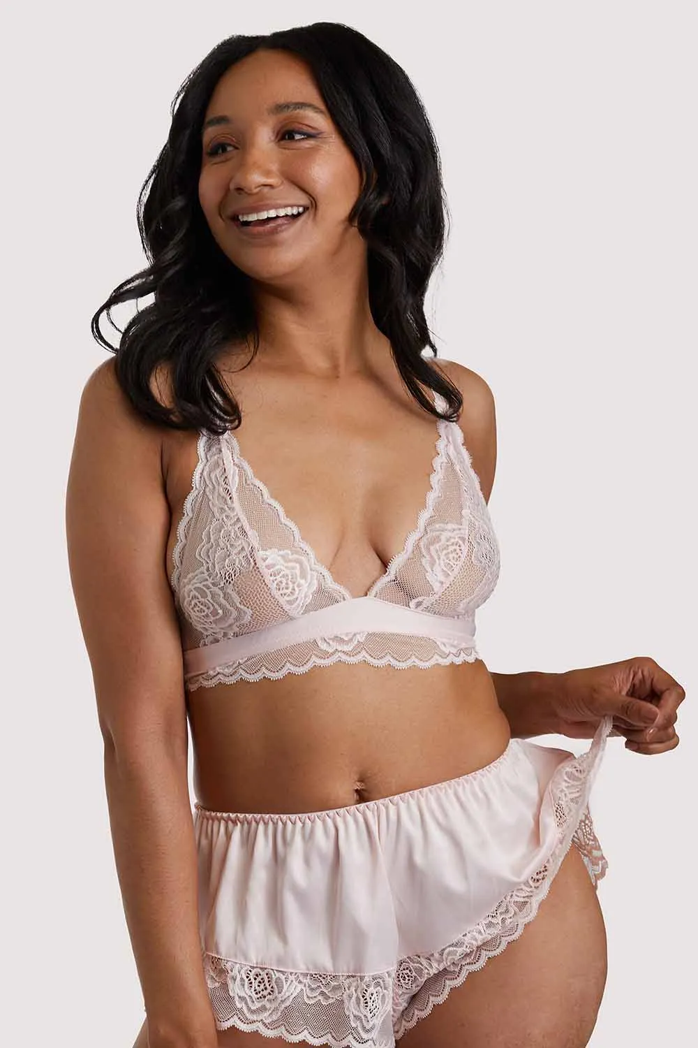 Felicity Hayward x PP Georgina Lace Bra & Shorts