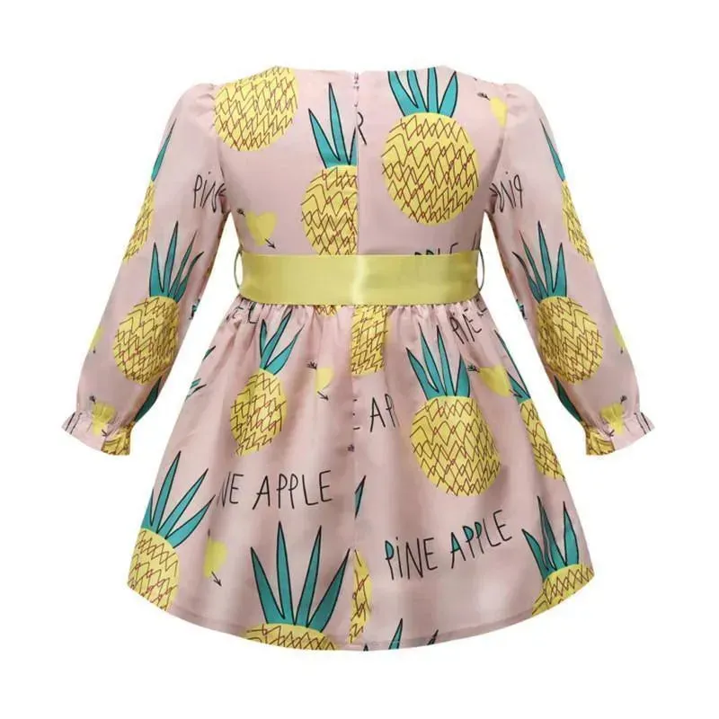 Girls Dress With A Bow. Baby Dress