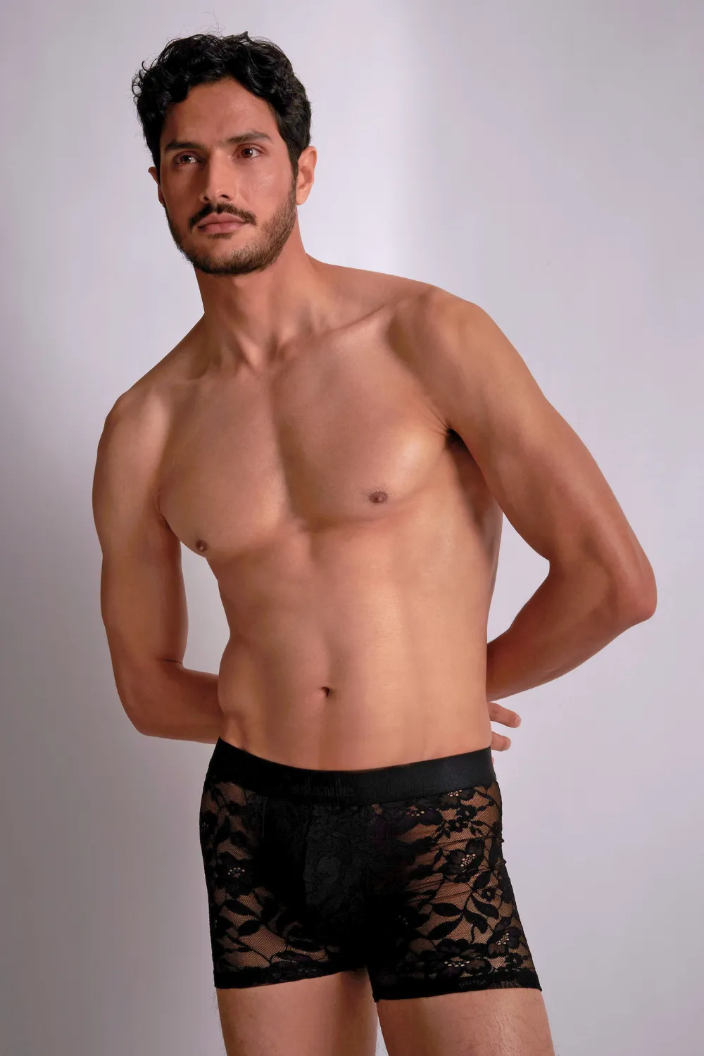 Homme Men's Lace Boxer