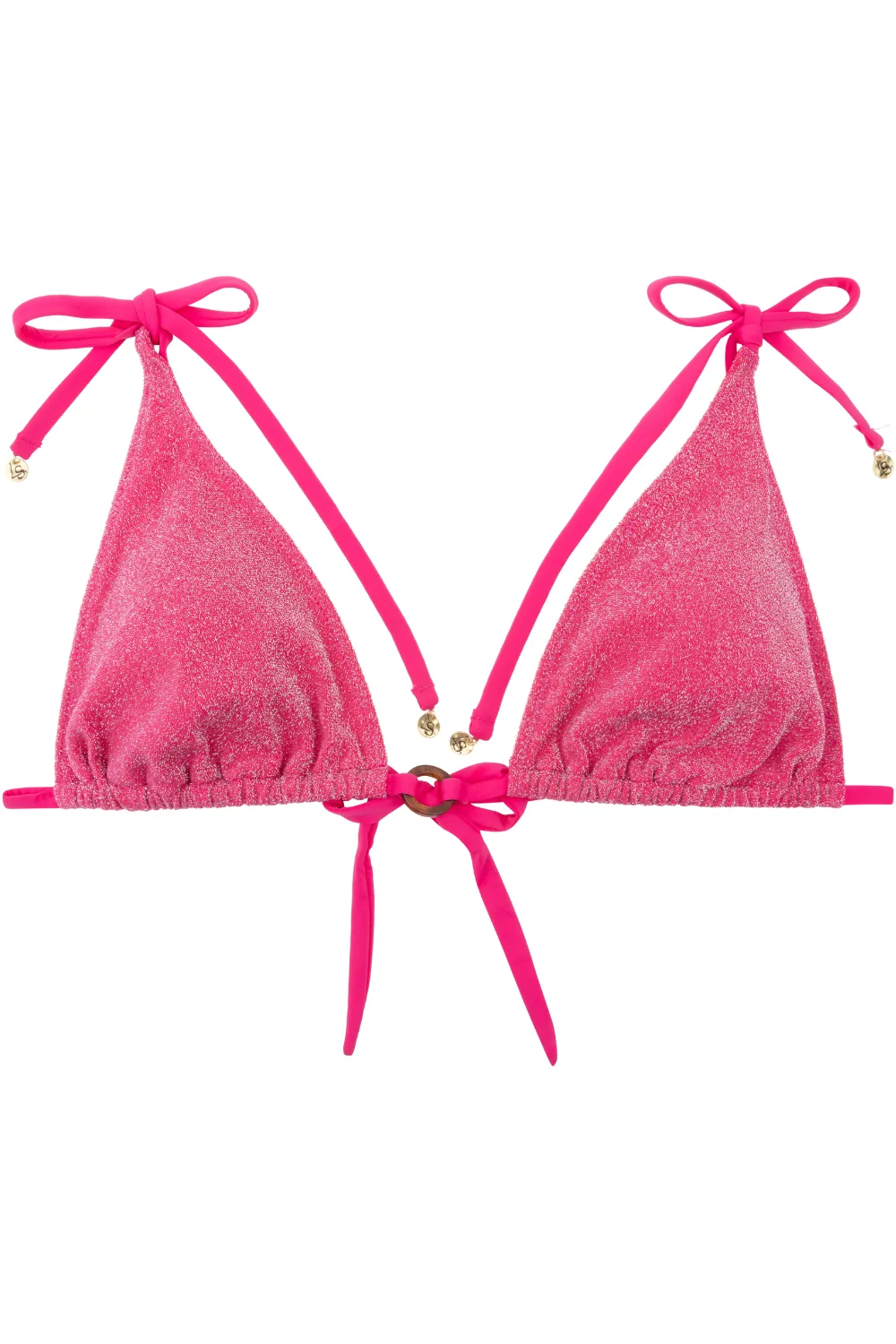 Jolly Triangle Bikini Top Pink