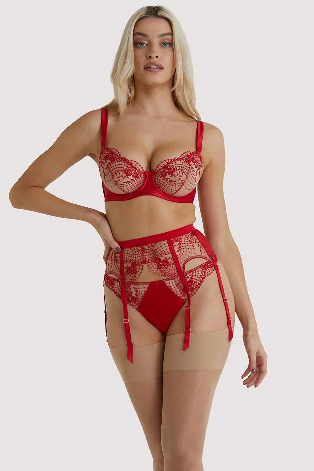 Julie's Roses Red Briefs