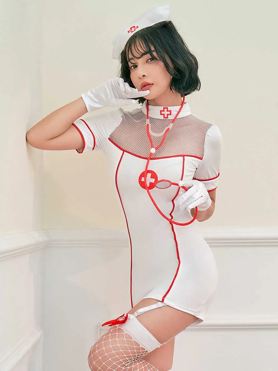 Ladies Nurse Cosplay Outfit