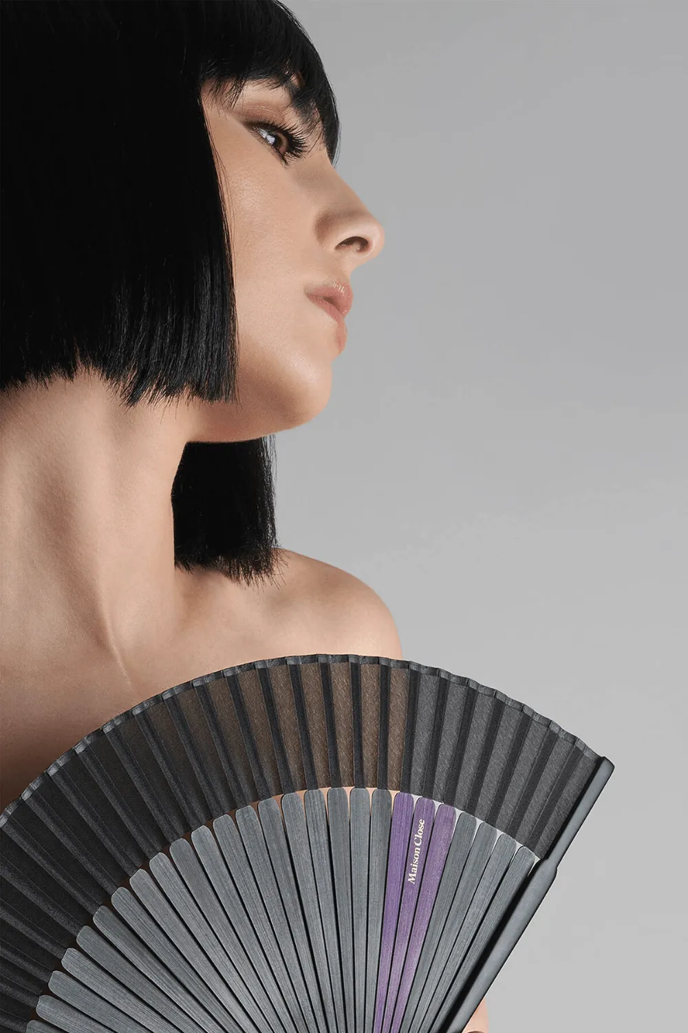 Les Romantiques L'Exaltant Fan with Tassel