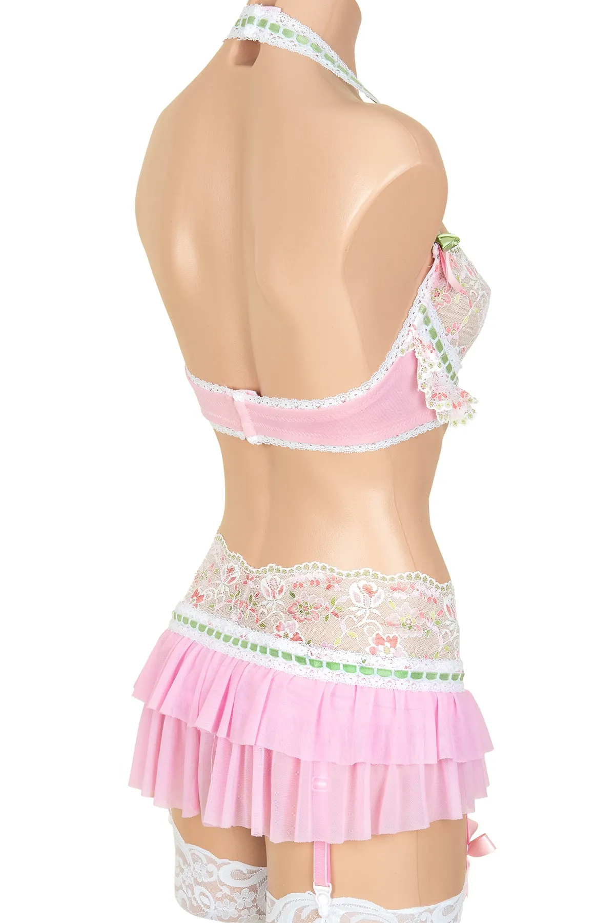Marie Antoinette Underwire Halter Bra