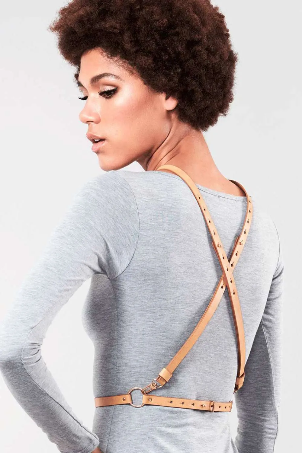 Maze Vegan Leather Y Harness