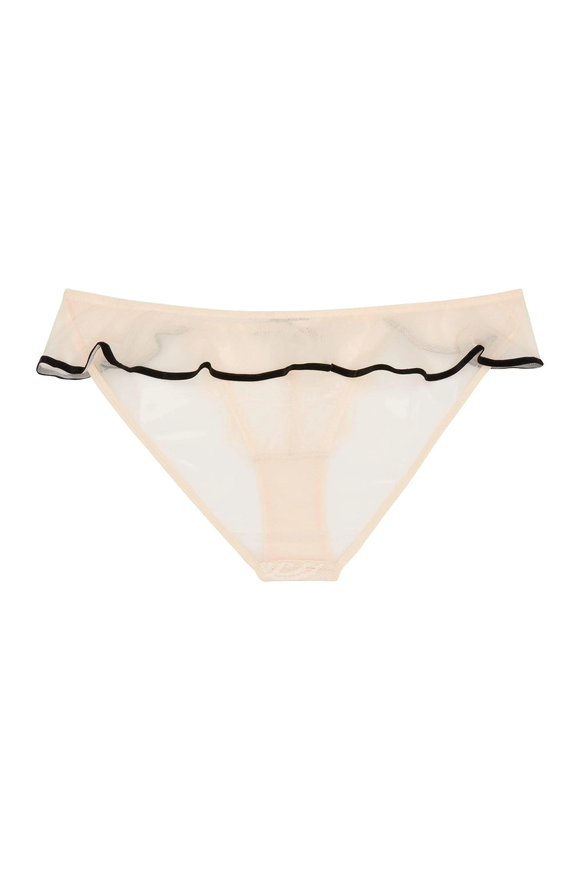 Monica Ribbon Slot Brief Peach Core