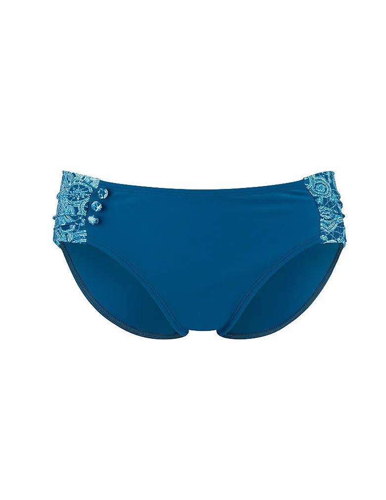 Panache Marisa SW0816 Blue Swimwear Brief Crochet Print