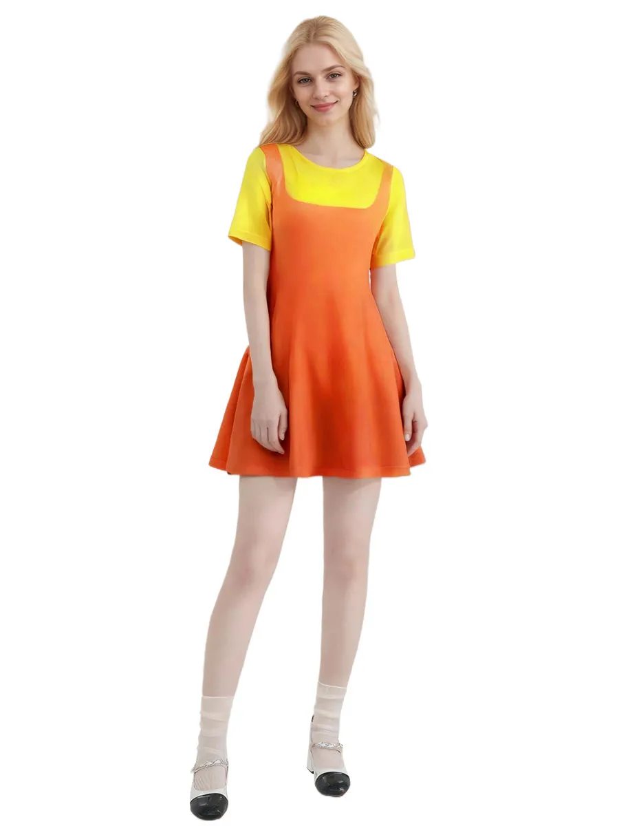 Two Piece Doll Cosplay Costume